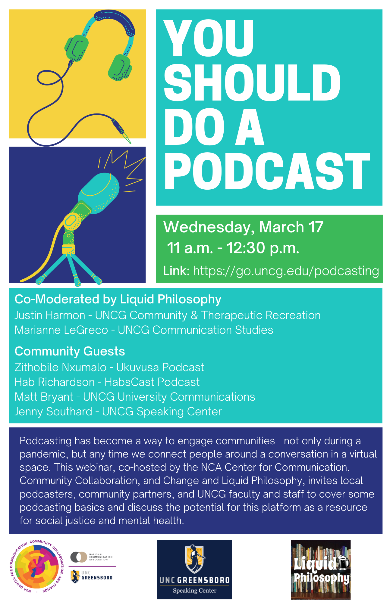 Featured Image for “You Should Do a Podcast”: Community Podcasters, University Faculty, Staff Discuss Tips to Start a Podcast