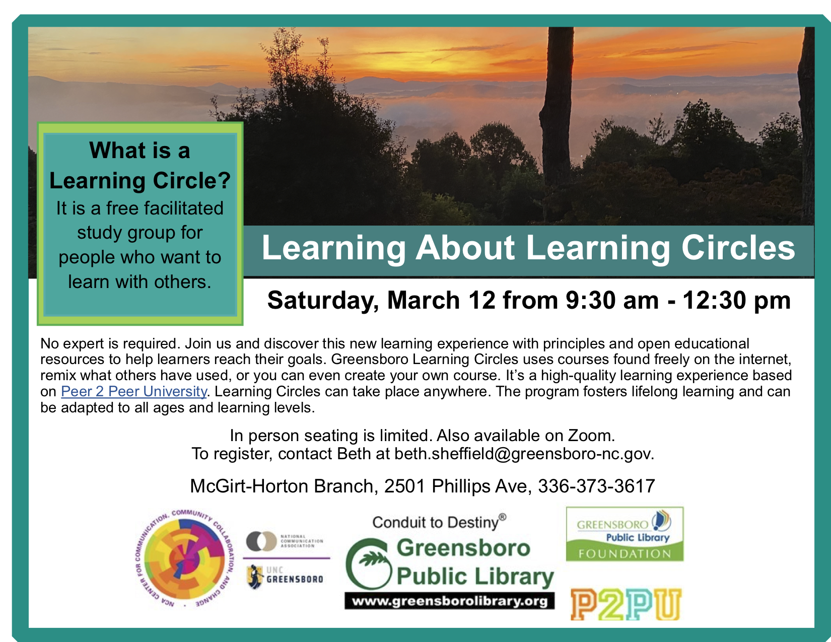 Featured Image for Learning About Learning Circles